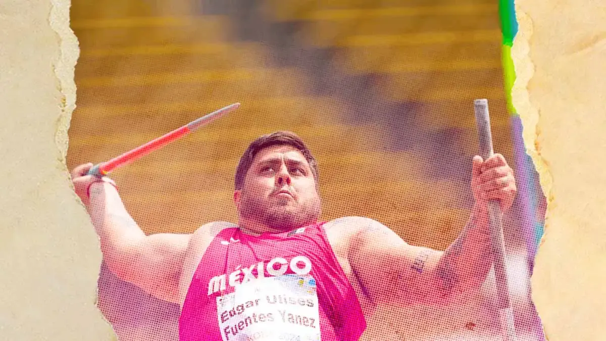 Edgar Ulises Fuentes gana medalla de plata en Juegos Paralímpicos París 2024  