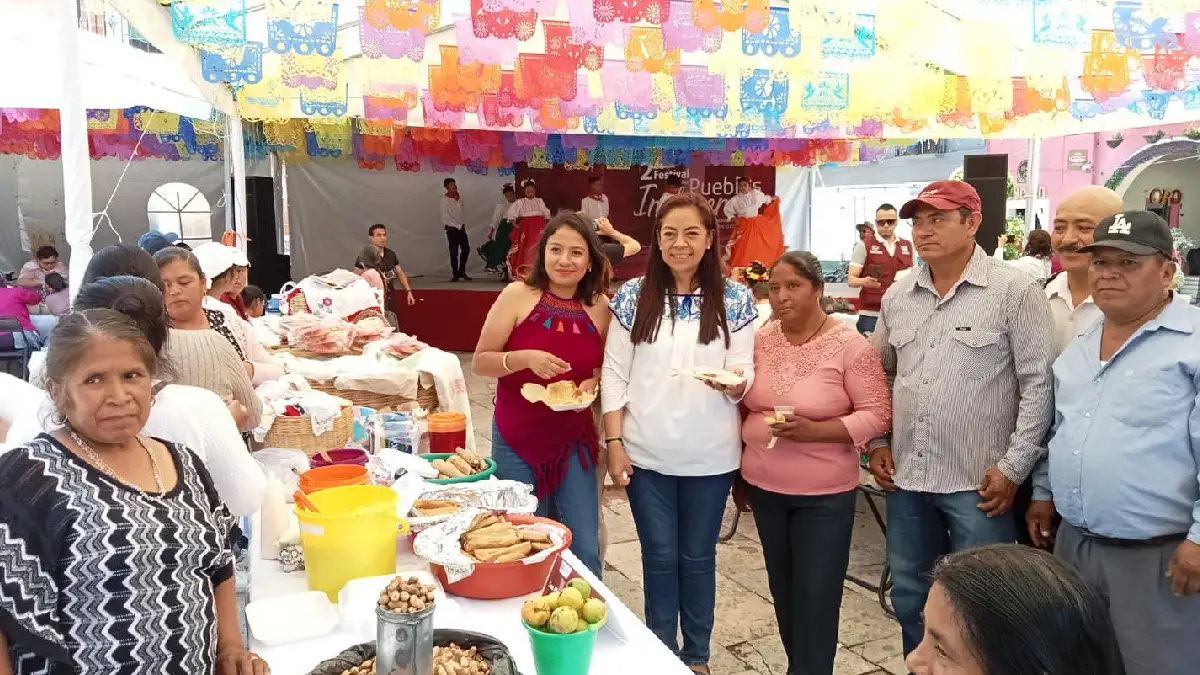 Ariadna Ayala promueve tradiciones en Atlixco con festival de los Pueblos Indígenas