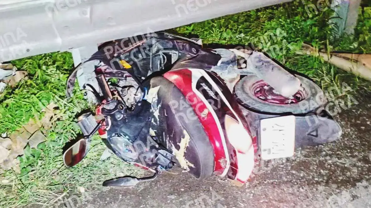 Motociclista murió tras ser embestido por un automóvil en la autopista México-Puebla