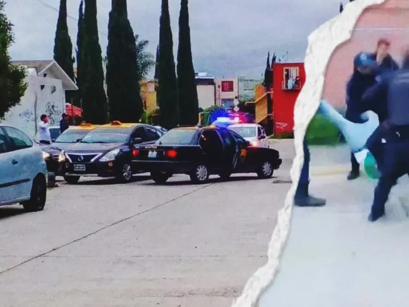 Detienen a delincuente tras asaltar a un taxista en Misiones de San Francisco, Coronango