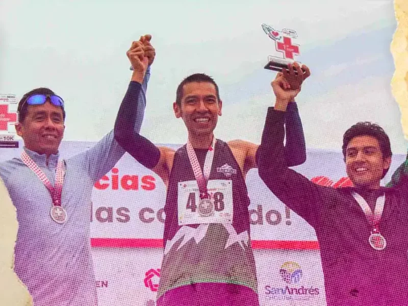 Israel Petlacalco gana la carrera Todo México Salvando Vidas 2024 de la Cruz Roja Mexicana