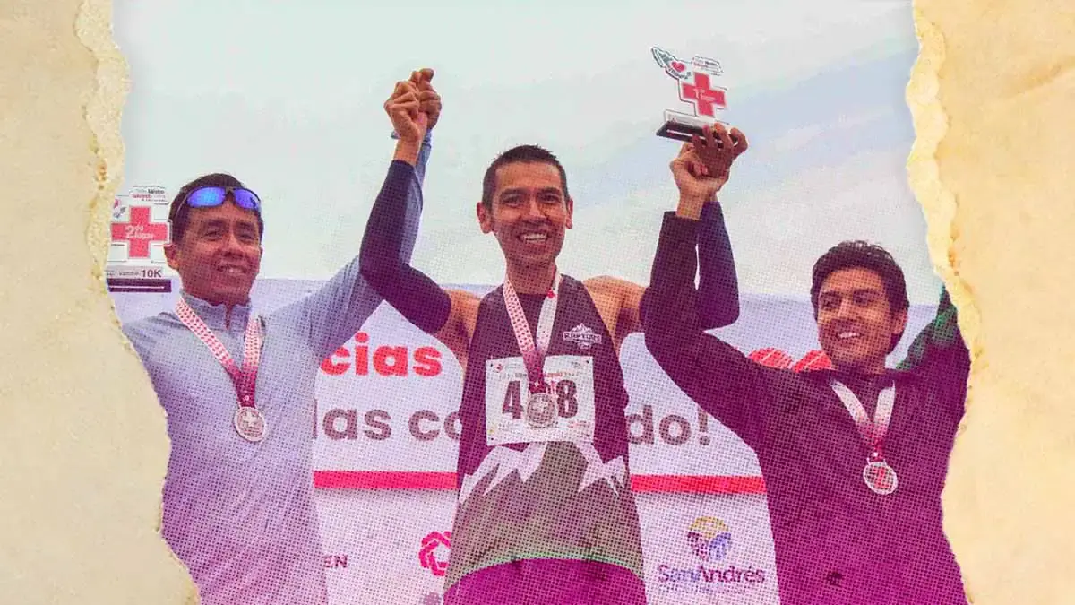 Israel Petlacalco gana la carrera Todo México Salvando Vidas 2024 de la Cruz Roja Mexicana