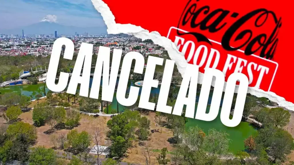 Cancelan el Coca Cola Food Fest 2024 en el Parque Ecológico de Puebla
