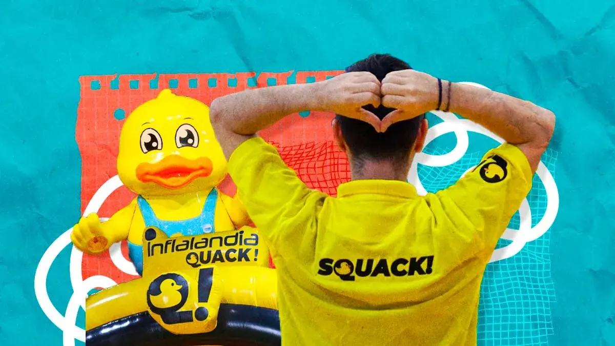 Inflalandia Quack, el parque inflable con patitos de hule ya está en Puebla
