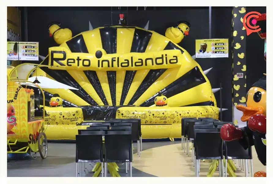 Inflalandia Quack, el parque inflable con patitos de hule ya está en Puebla