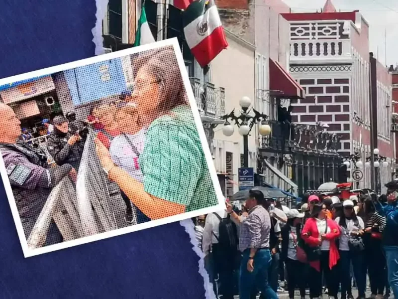 Entre manifestantes, Congreso de Puebla adelanta sesión para aprobar Reforma Judicial