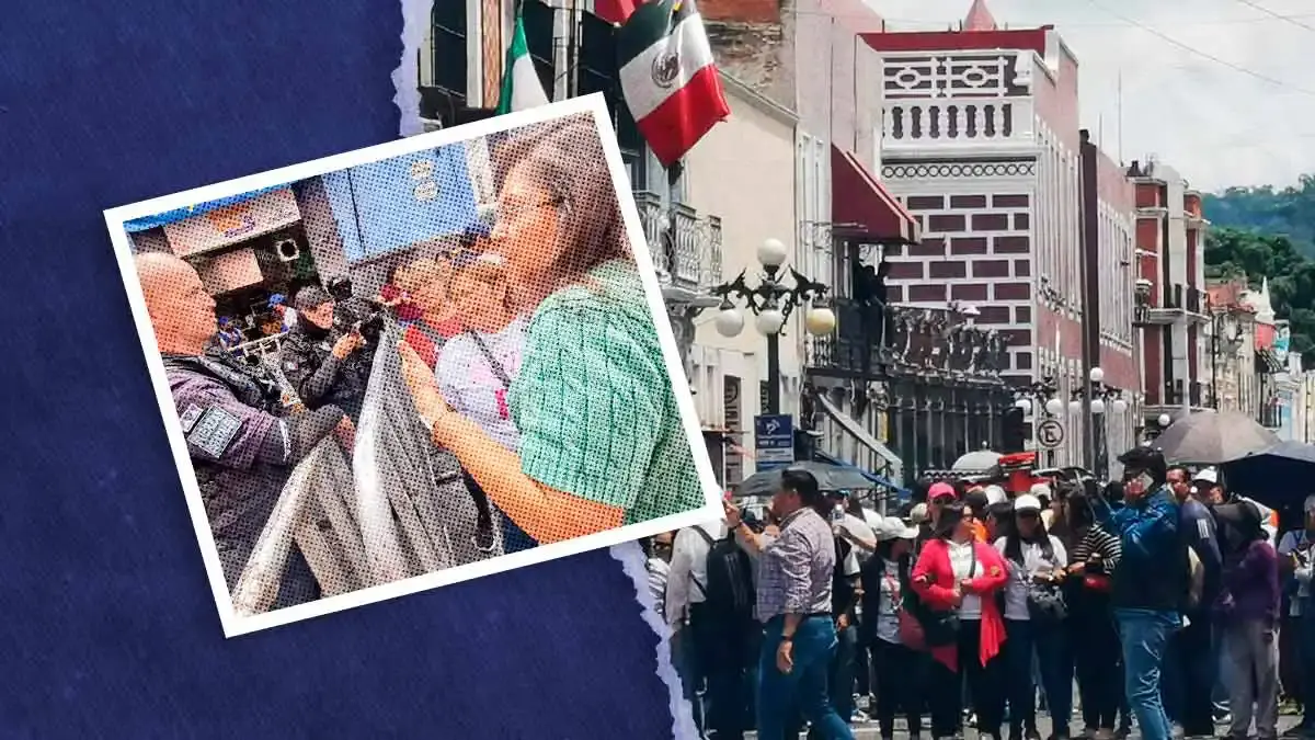 Entre manifestantes, Congreso de Puebla adelanta sesión para aprobar Reforma Judicial