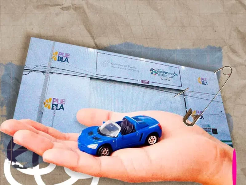 Sólo el 10% de los autos en Puebla son llevados a verificación en cada periodo