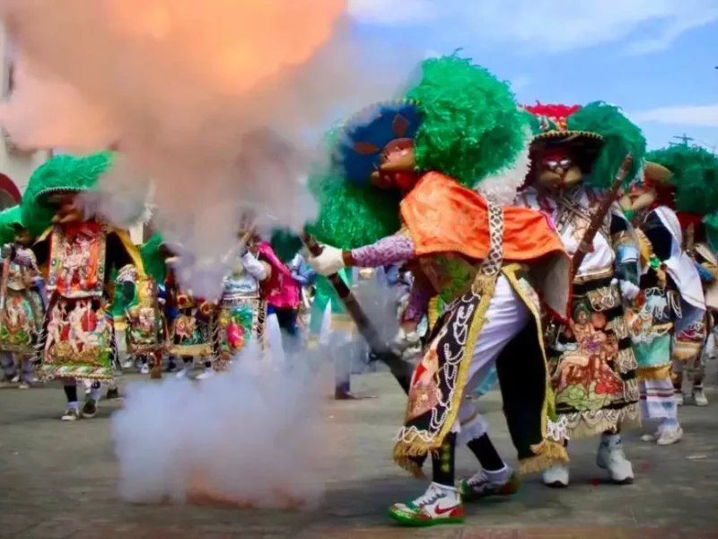 Con gran ambiente familiar, se desarrolló el tercer día del Carnaval de Huejotzingo 2024