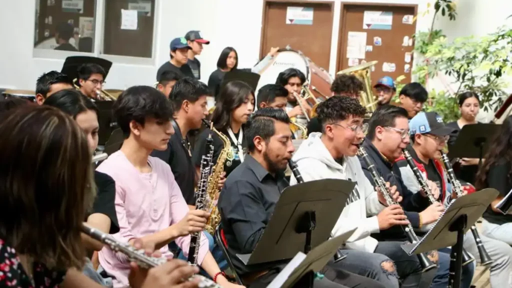 Banda Sinfónica Infantil y Juvenil de Huejotzingo conquistará el Palacio de Bellas Artes en CDMX