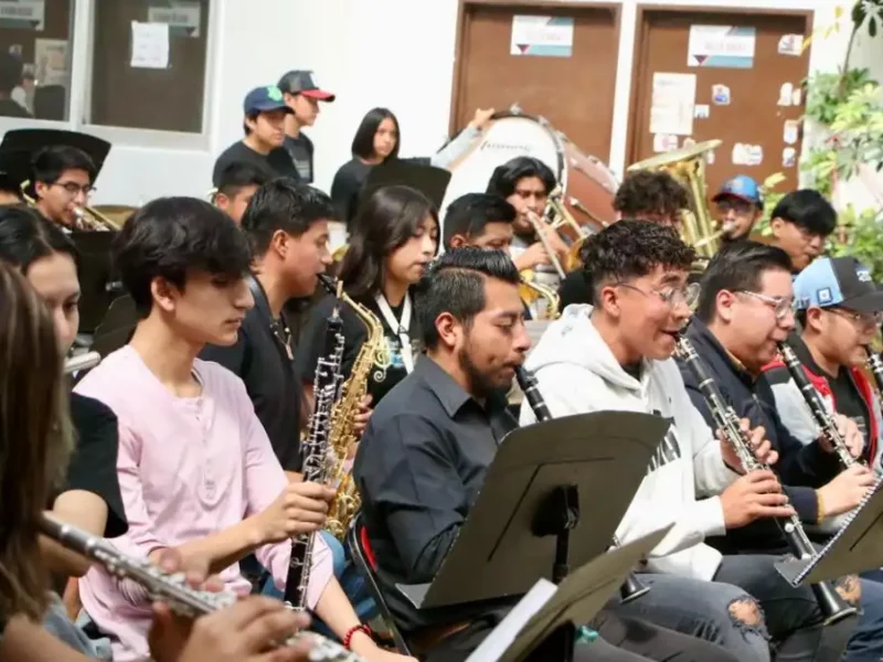 Banda Sinfónica Infantil y Juvenil de Huejotzingo conquistará el Palacio de Bellas Artes en CDMX