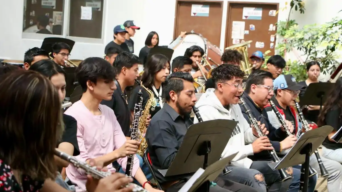 Banda Sinfónica Infantil y Juvenil de Huejotzingo conquistará el Palacio de Bellas Artes en CDMX