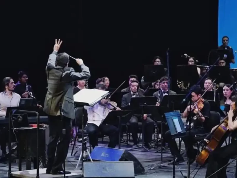 La Banda Sinfónica de Huejotzingo hace historia en Bellas Artes