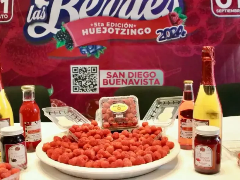 Huejotzingo Pueblo Mágico invita a la 5ta. Edición de la Feria de las Berries 2024