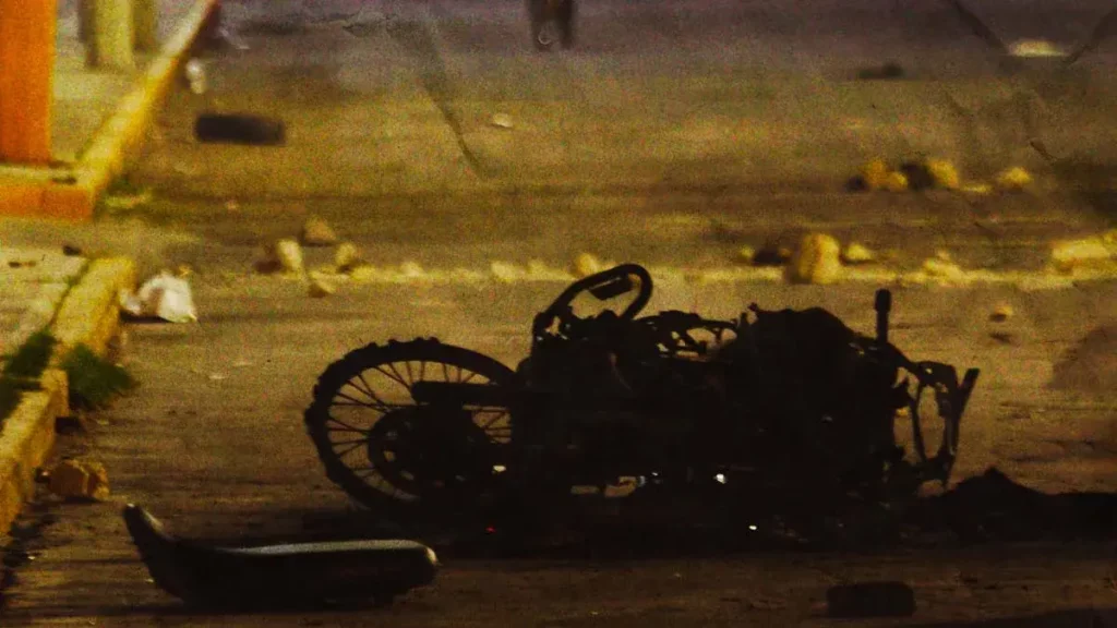Motociclista murió tras chocar en el distribuidor vial Juárez-Serdán en Puebla