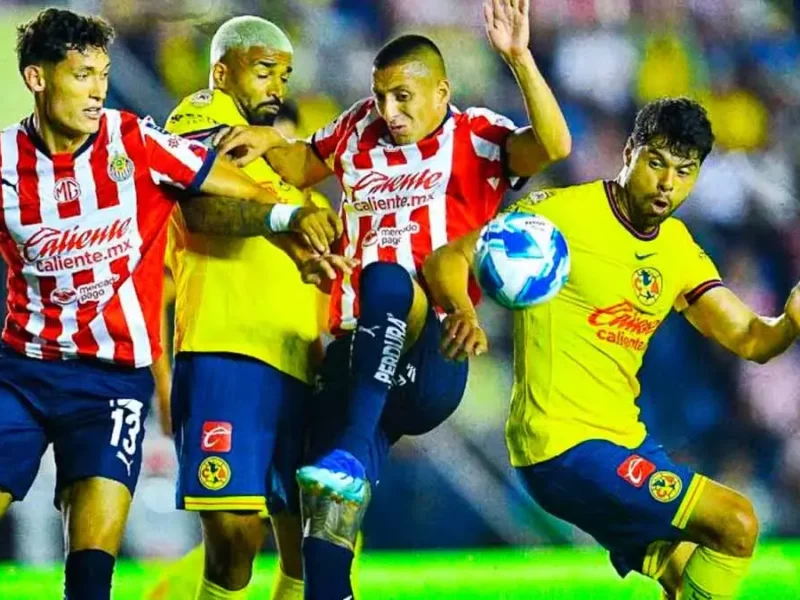 América vence a las Chivas con lo justo en el Clásico Nacional del Apertura 2024