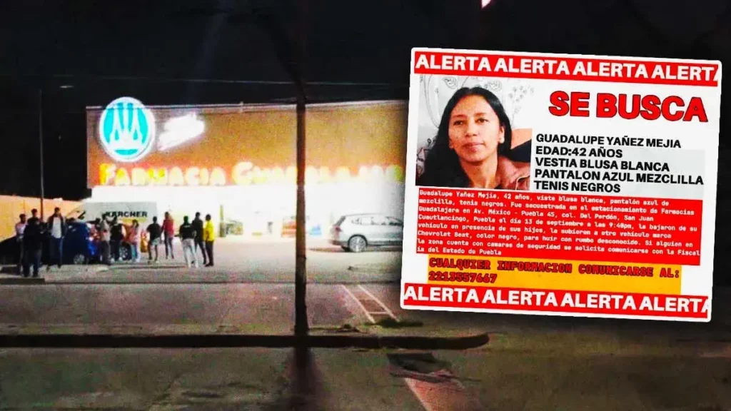 Buscan a Guadalupe Yáñez Mejía, un comando armado la levantó en Cuautlancingo, Puebla
