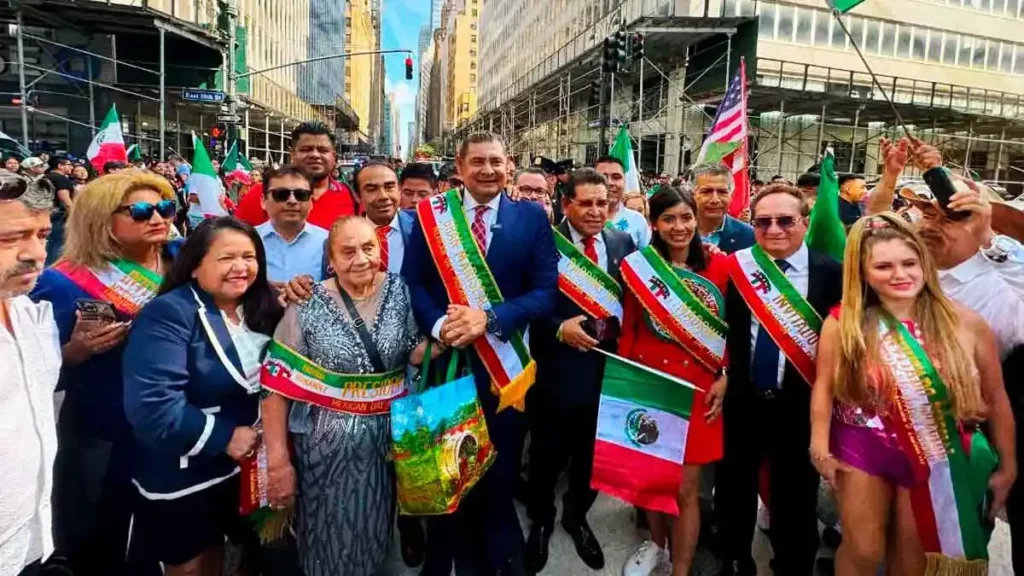 Alejandro Armenta arranca gira por Nueva York para reiterar proyectos a los migrantes poblanos