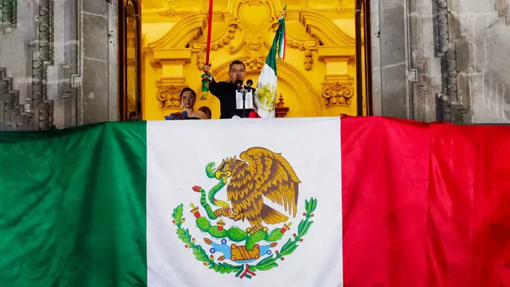 Encabeza Sergio Salomón Céspedes Peregrina el último grito del sexenio