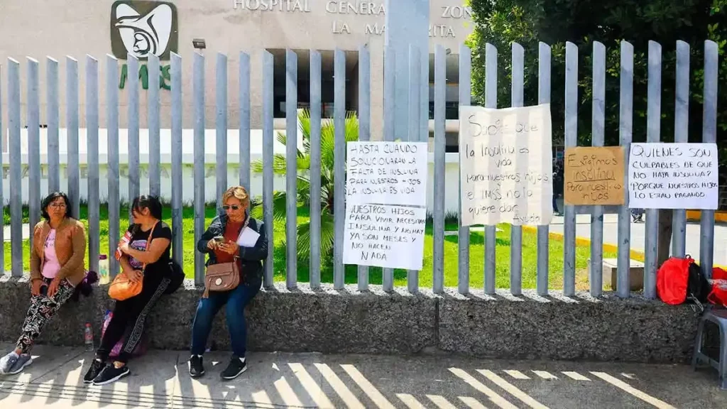 Madres de familia denuncian desabasto de insulina en IMSS Puebla