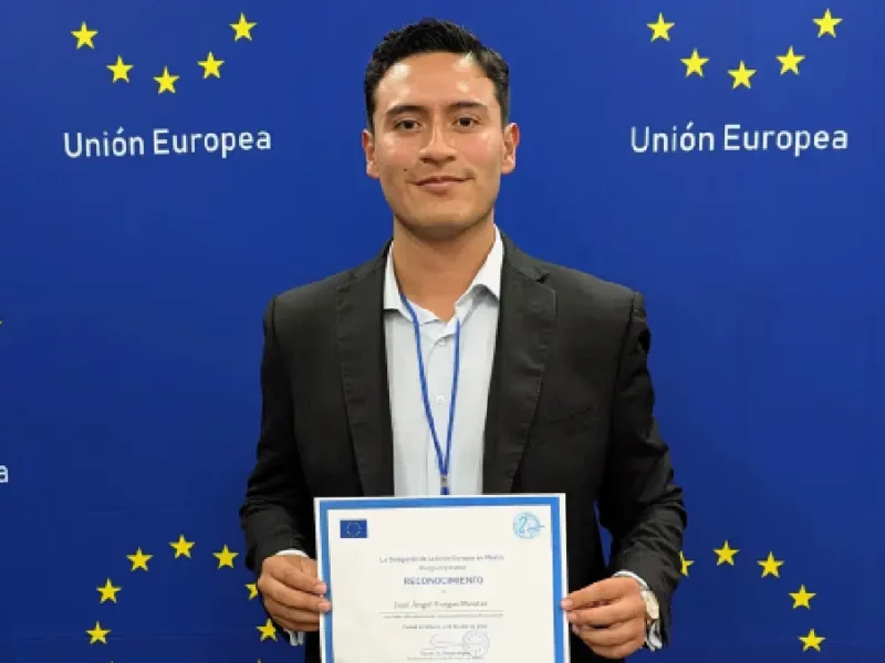 Gana egresado BUAP prestigiosa beca para estudiar posgrado en tres países de la UE