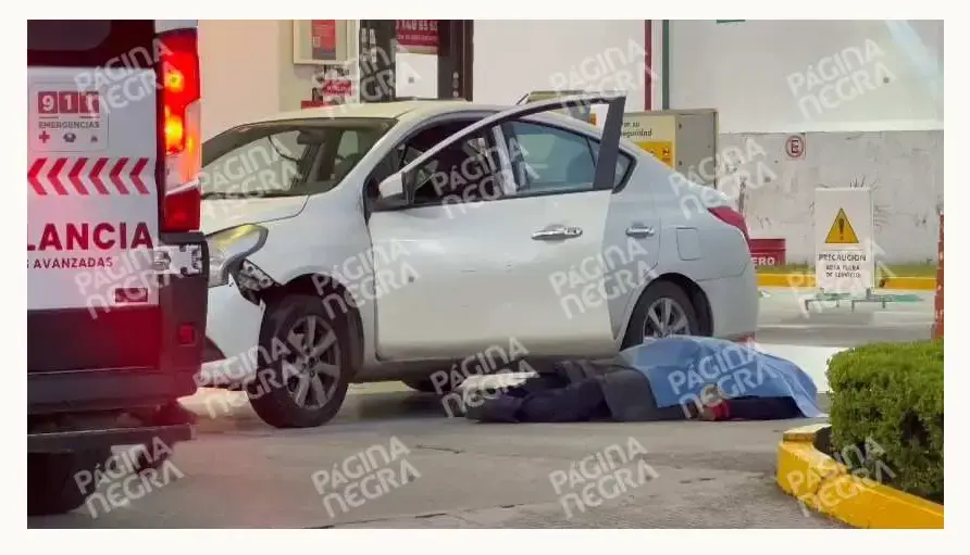 Alfredo murió por un infarto en gasolinera de Puebla