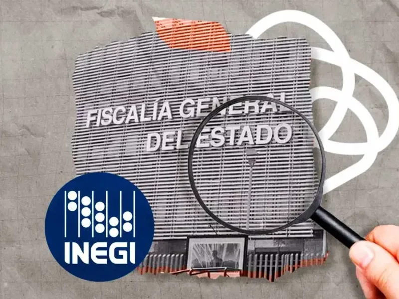Solo siete de cada 100 delitos son investigados por la Fiscalía de Puebla: Inegi
