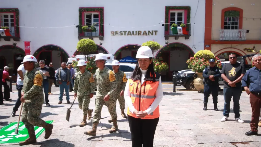 Simulacro en Atlixco permite reforzar cultura de la prevención: Ariadna Ayala