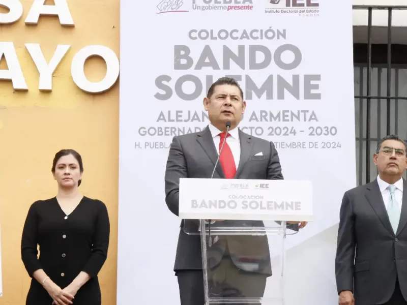 Vamos a honrar los principios de transformación y de Claudia Sheinbaum, para pensar en grande por Puebla: Alejandro Armenta