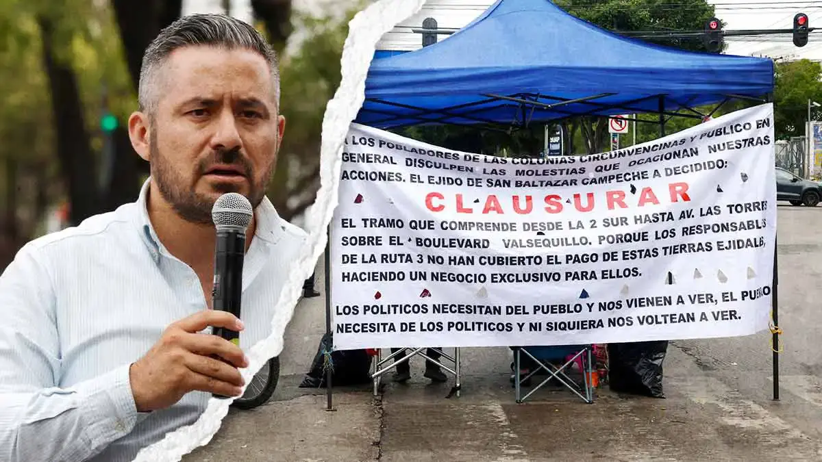 “Ejidatarios de San Baltazar Campeche se negaron al diálogo con el ayuntamiento”: Adán Domínguez