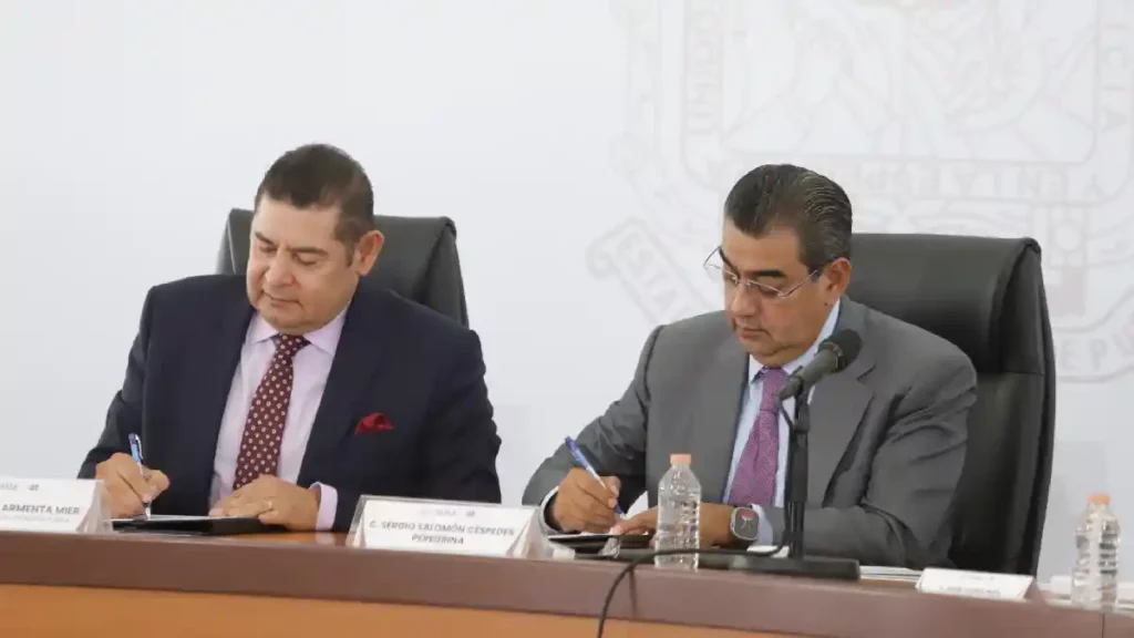 Inician Sergio Salomón y Alejandro Armenta proceso de transición del Poder Ejecutivo