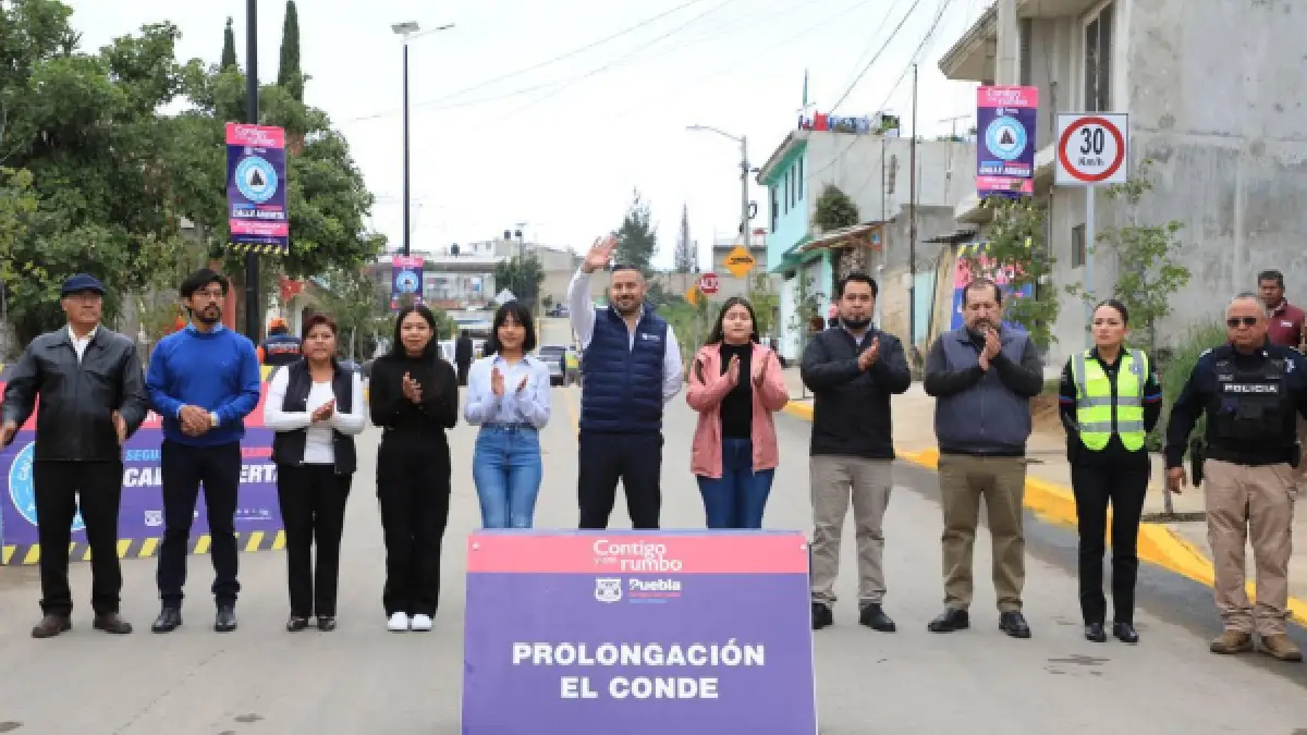 En San Pablo Xochimehuacan, gobiero municipal entrega la prologanción del Conde
