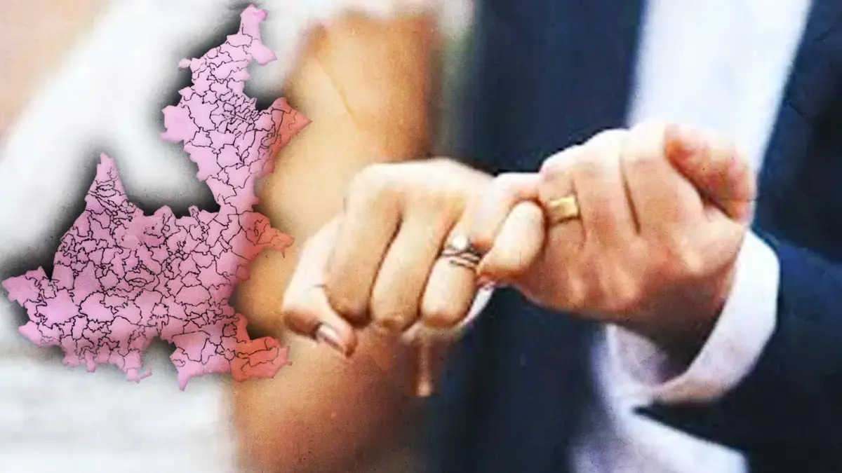 A la semana, se registraron 301 matrimonios por lo civil en Puebla durante 2023 Inegi