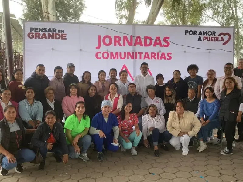 Alejandro Armenta impulsa jornadas comunitarias en Amozoc y acerca servicios esenciales a poblanos