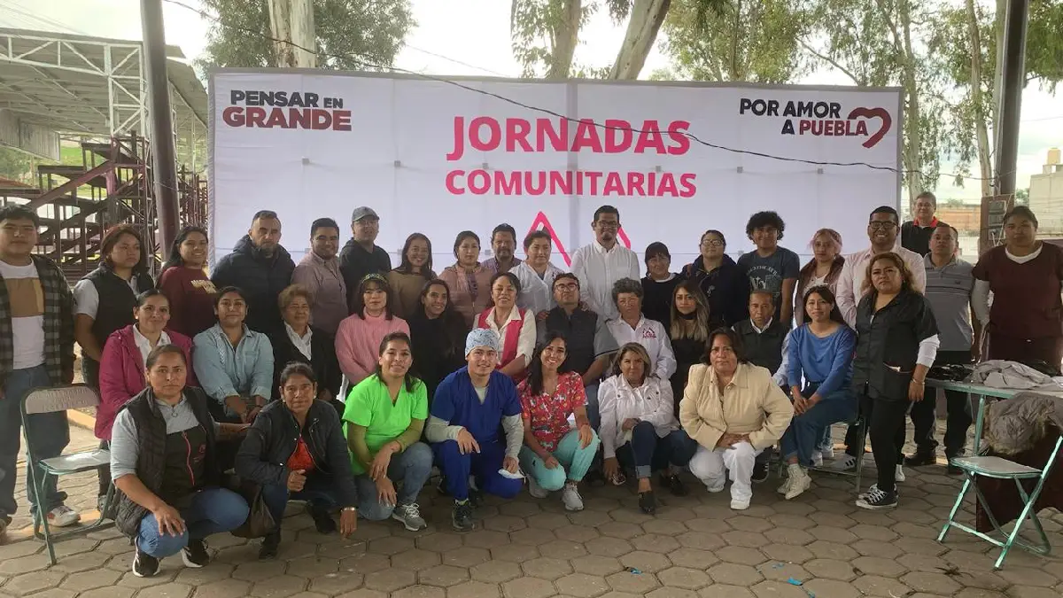 Alejandro Armenta impulsa jornadas comunitarias en Amozoc y acerca servicios esenciales a poblanos