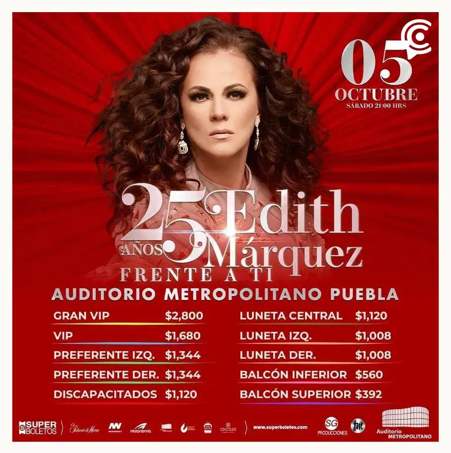 Drake Bell, Edith Márquez y más eventos en Puebla la primera semana de octubre  