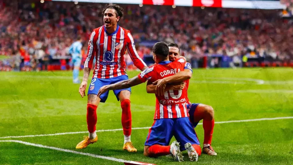Atlético de Madrid rescata el empate ante el Real Madrid en la Liga Española