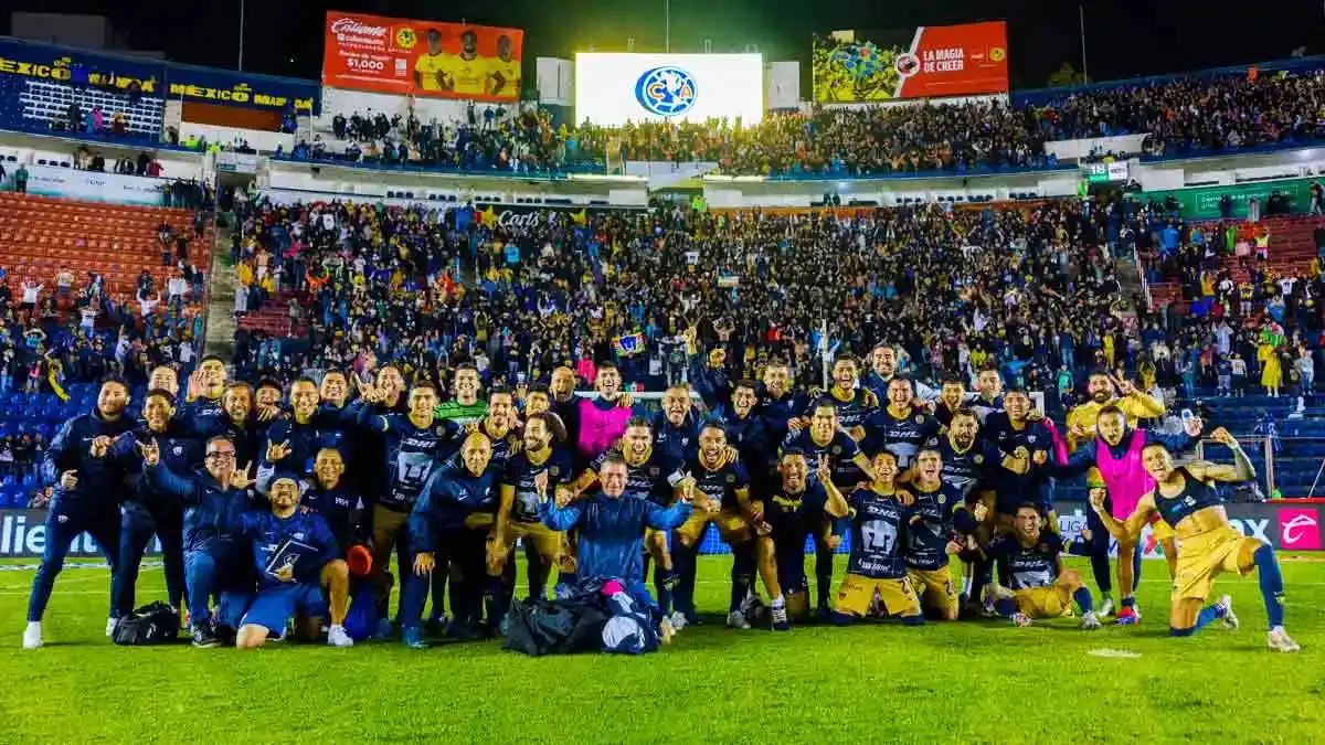 Pumas derrota al Club América en el Clásico Capitalino del Apertura 2024