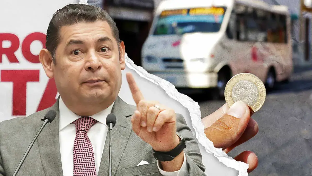 Alejandro Armenta no descarta aumento al pasaje del transporte público en su sexenio