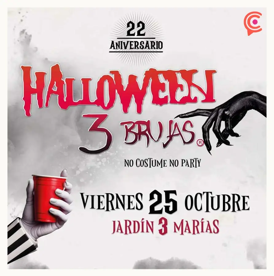 Se acerca el Halloween 3 Brujas 2024 en Puebla; los boletos ya están disponibles