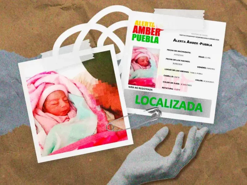 Mamá entregó voluntariamente a bebé en Clínica de Maternidad y denunció falso robo en Puebla 