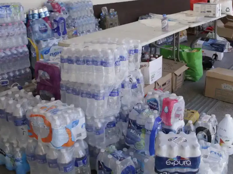 Habilita Voluntariado del Congreso Centro de Acopio en apoyo a damnificados por lluvias
