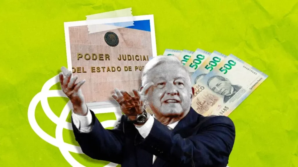 Presupuesto del Poder Judicial de Puebla aumentó 87% en el sexenio de AMLO