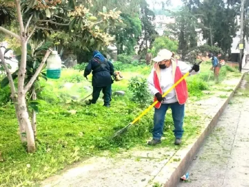 Secretaría de Servicios Públicos mantiene atención continua en la ciudad de Puebla