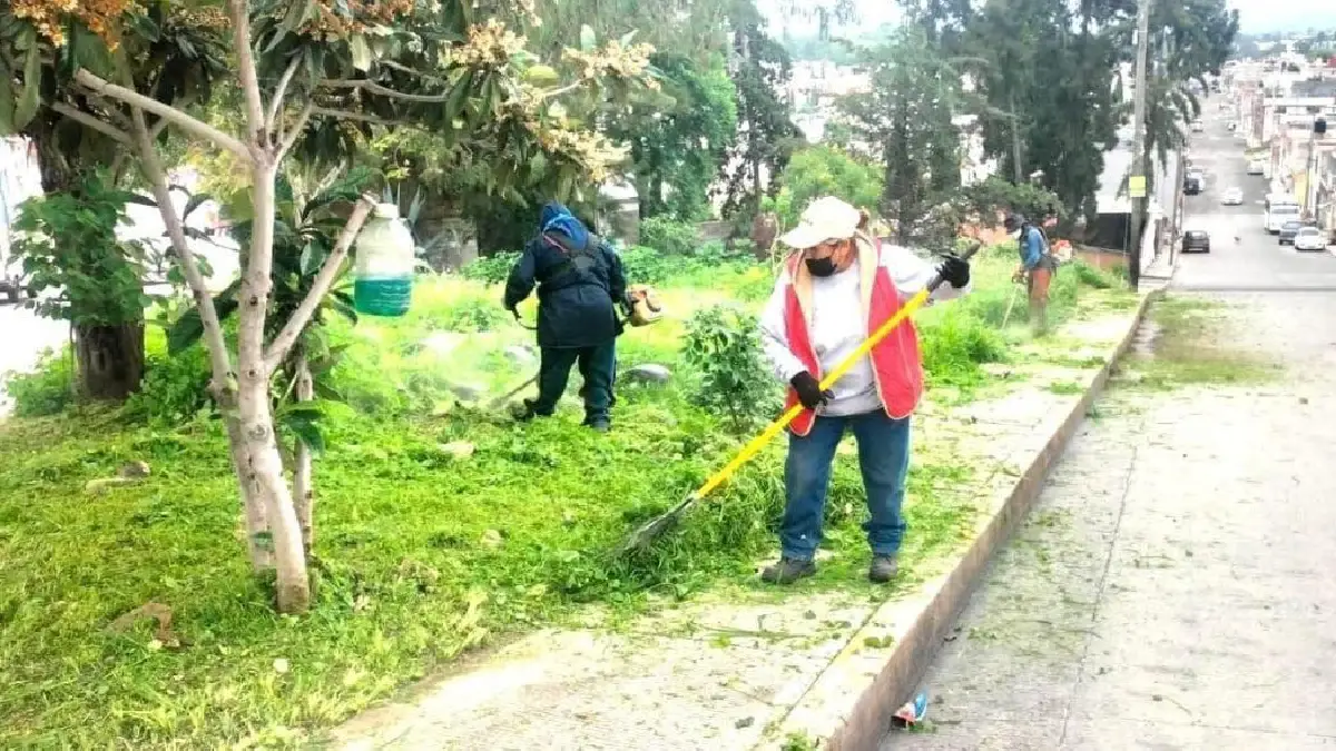 Secretaría de Servicios Públicos mantiene atención continua en la ciudad de Puebla