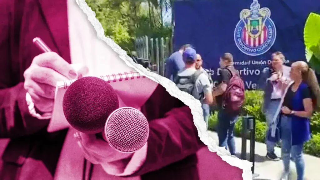 Periodistas son agredidos en sala de prensa de Chivas previo al Clásico Tapatío
