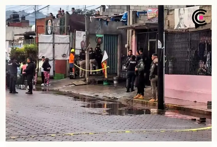 Hombres armados dispararon e hirieron a cuatro clientes de un negocio de micheladas en Amozoc