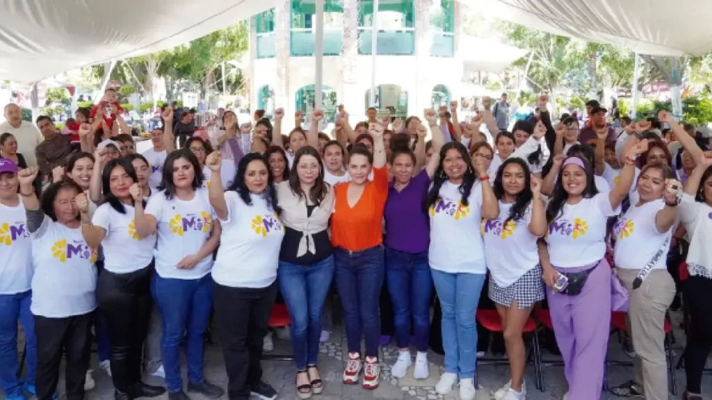 Norma Layón impulsa la protección y empoderamiento de mujeres con la creación de la línea violeta y mercadito violeta