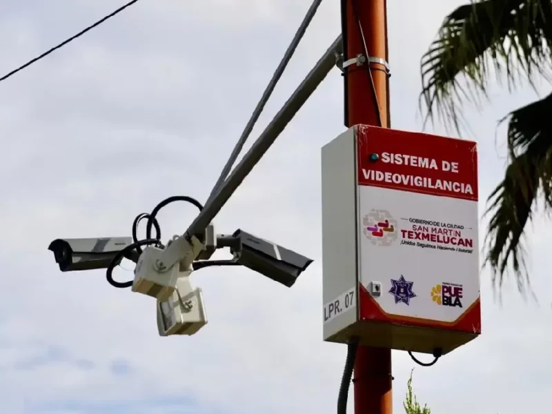 Layón mejora el sistema de vigilancia y seguridad en San Martín Texmelucan