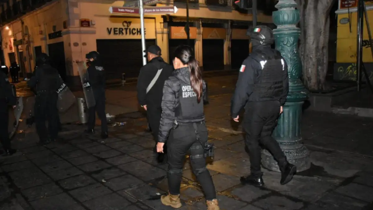 Ayuntamiento de Puebla mantiene operativo en el Centro Histórico